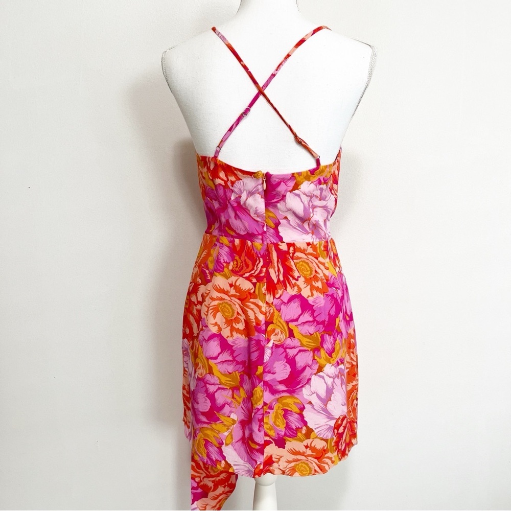 BOGO! Lovers and Friends Revolve Kamala Dress Chai Floral Print Small - Picture 7 of 10